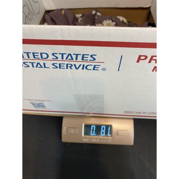 Torrid Harper 3/4 Sleeve Pullover Blouse Floral Purple Cottoagecore Plus Size 4X - Picture 7 of 9